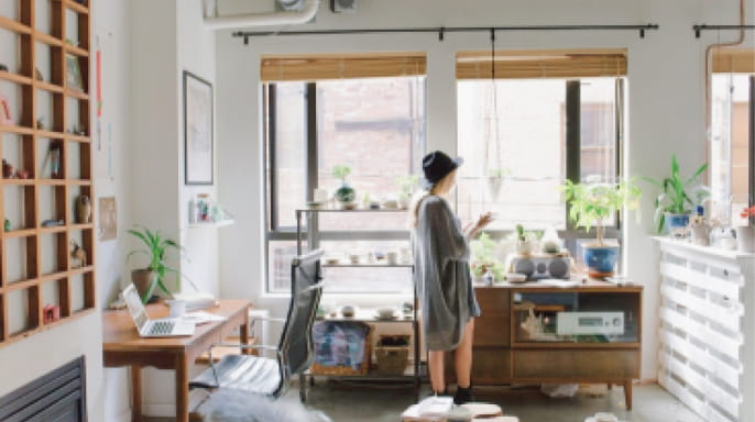センスの良い部屋の写真